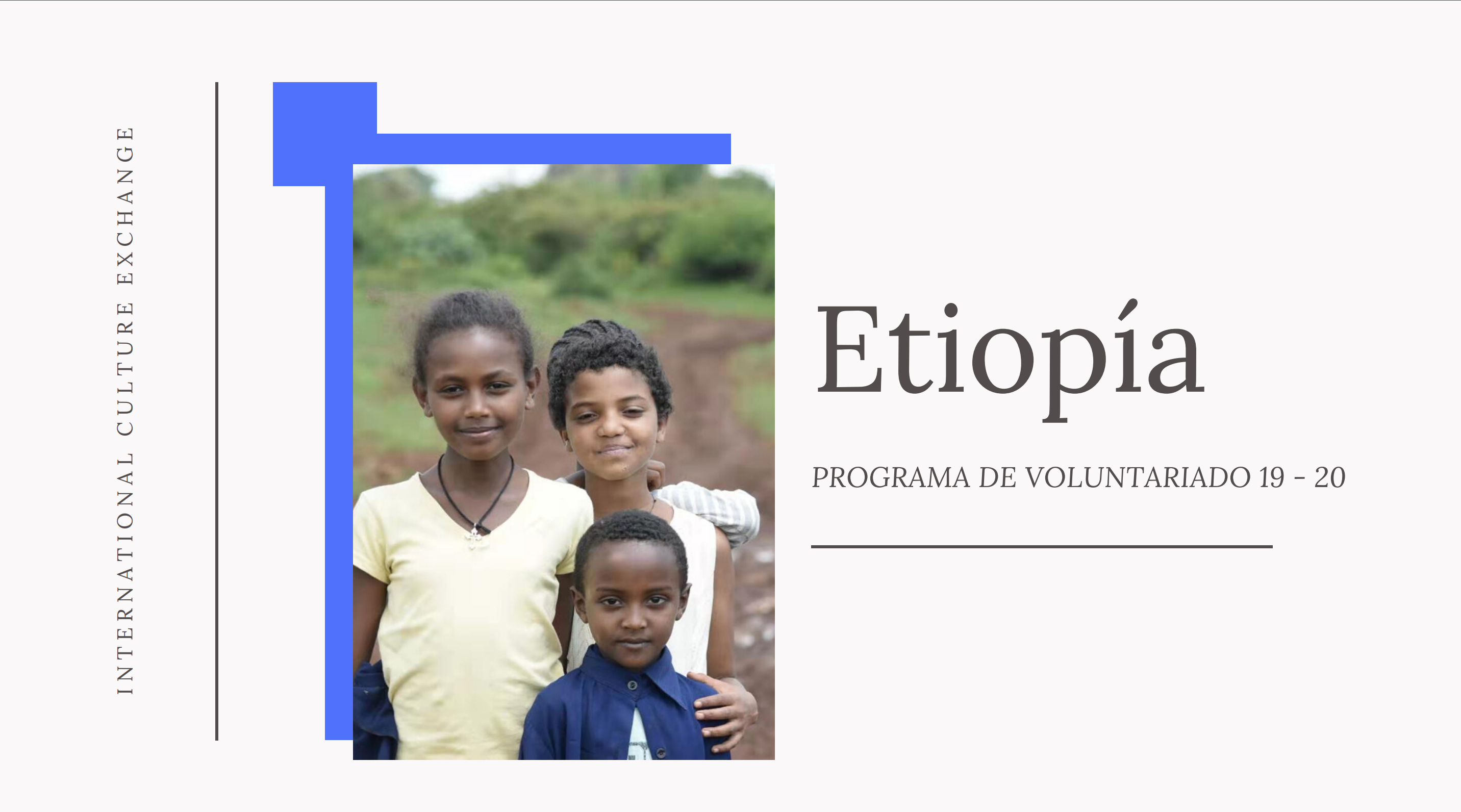 Voluntariado en África - Etiopía